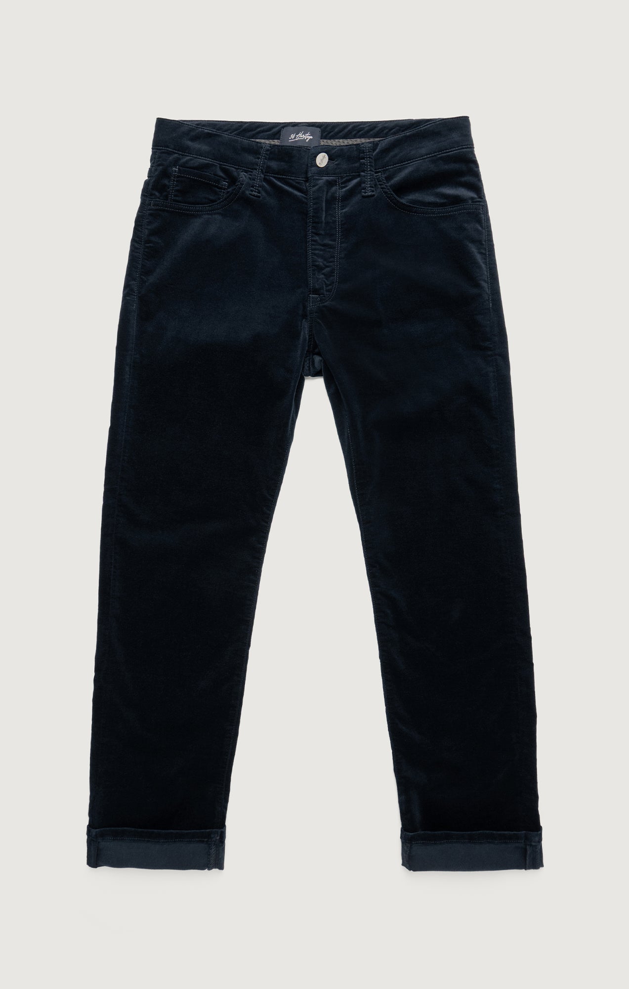 Courage Straight Leg Pants in Midnight Moleskin