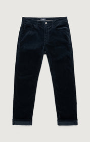 Courage Straight Leg Pants in Midnight Moleskin