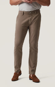 Verona Slim Leg Chinos in Toffee High Flyer