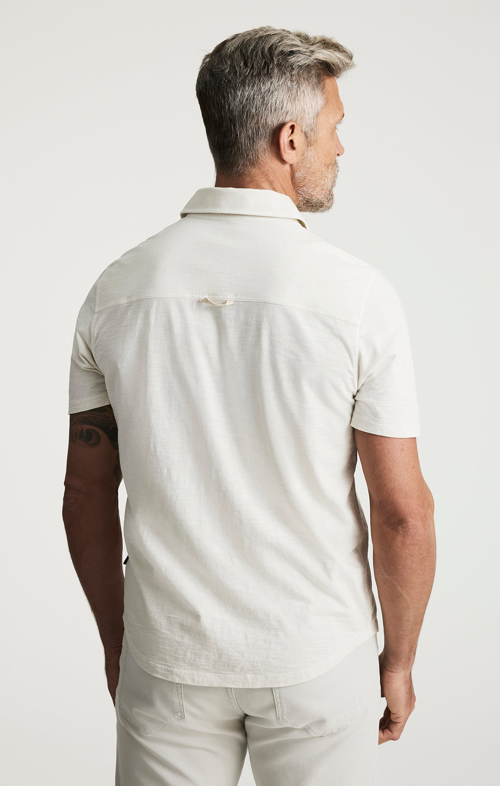 Jersey Shirt In Antique White