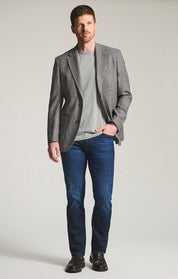 Courage Straight Leg Jeans in Rinse Brushed Vintage