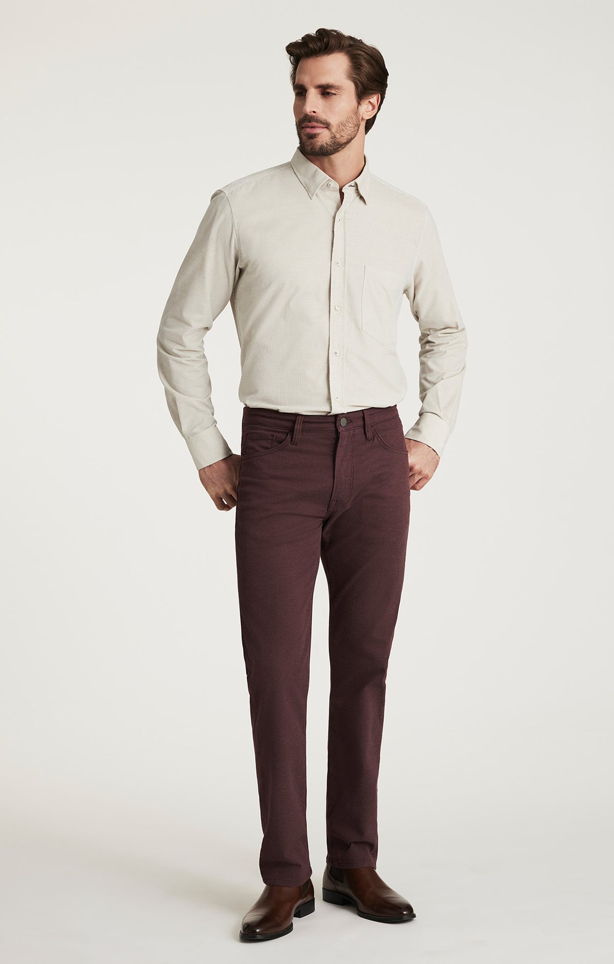 Courage Straight Leg Pants in Port Royale Coolmax