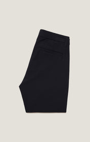 Lucca Pleated Leg Chino Pants In Navy Supreme