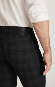 Cool Tapered Leg Pants in Grey Check