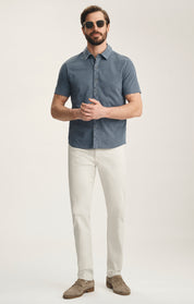 Cool Tapered Leg Pants in Glacier Twill