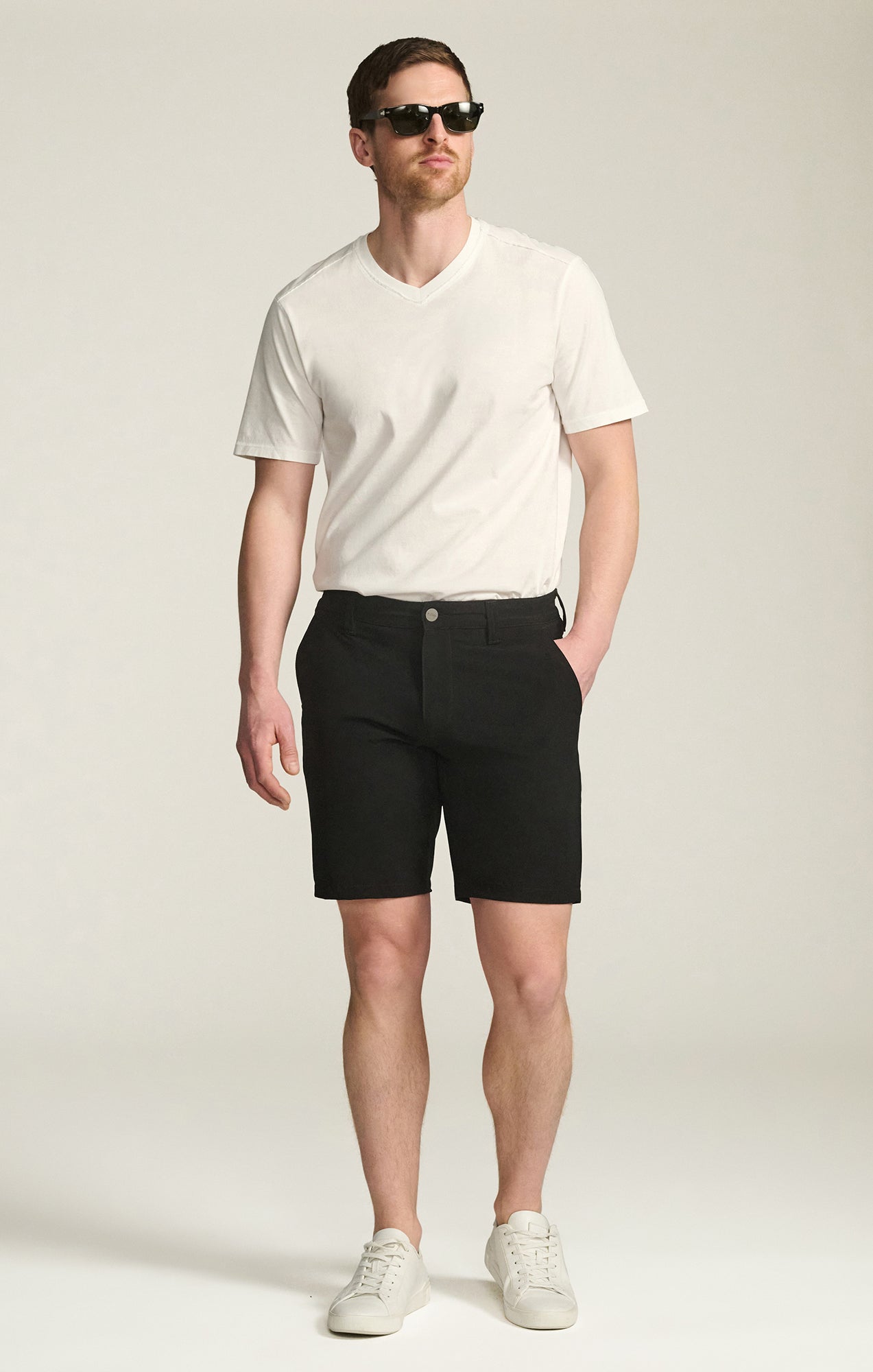 Arizona Shorts in Black Commuter Luxe