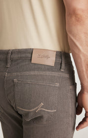 Cool Tapered Leg Pants in Dove Grey Diagonal