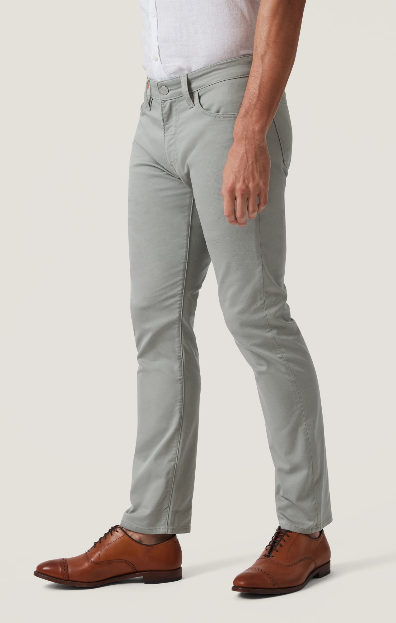 Cool Tapered Leg Pants in Sage Coolmax