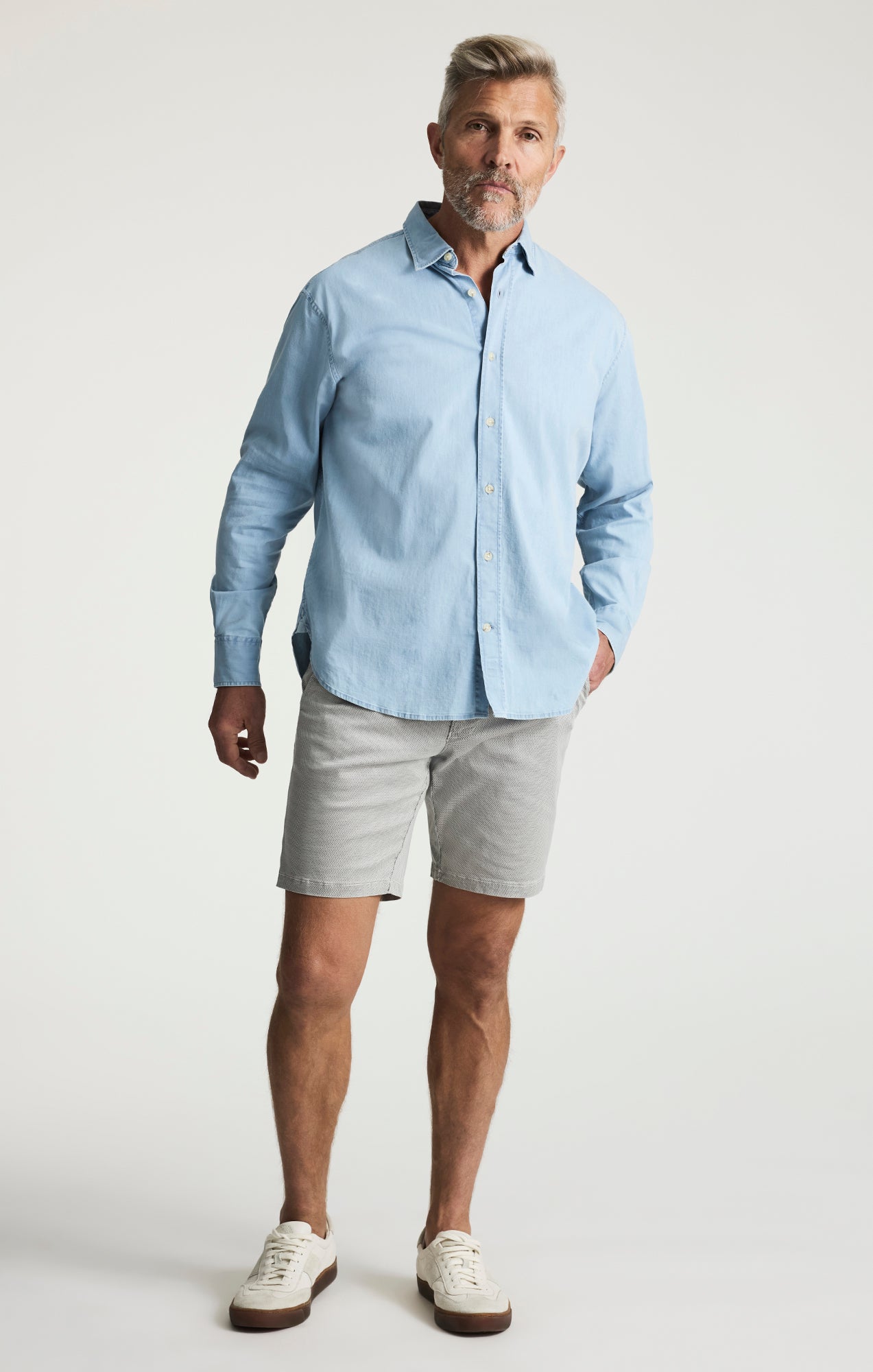 Arizona Slim Shorts In Glacier Tie Print
