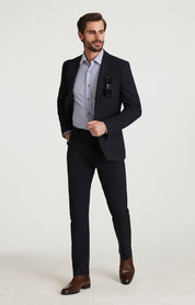 Courage Straight Leg Commuter Pants in Dark Navy
