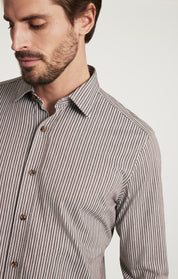 Striped Shirt in Grey