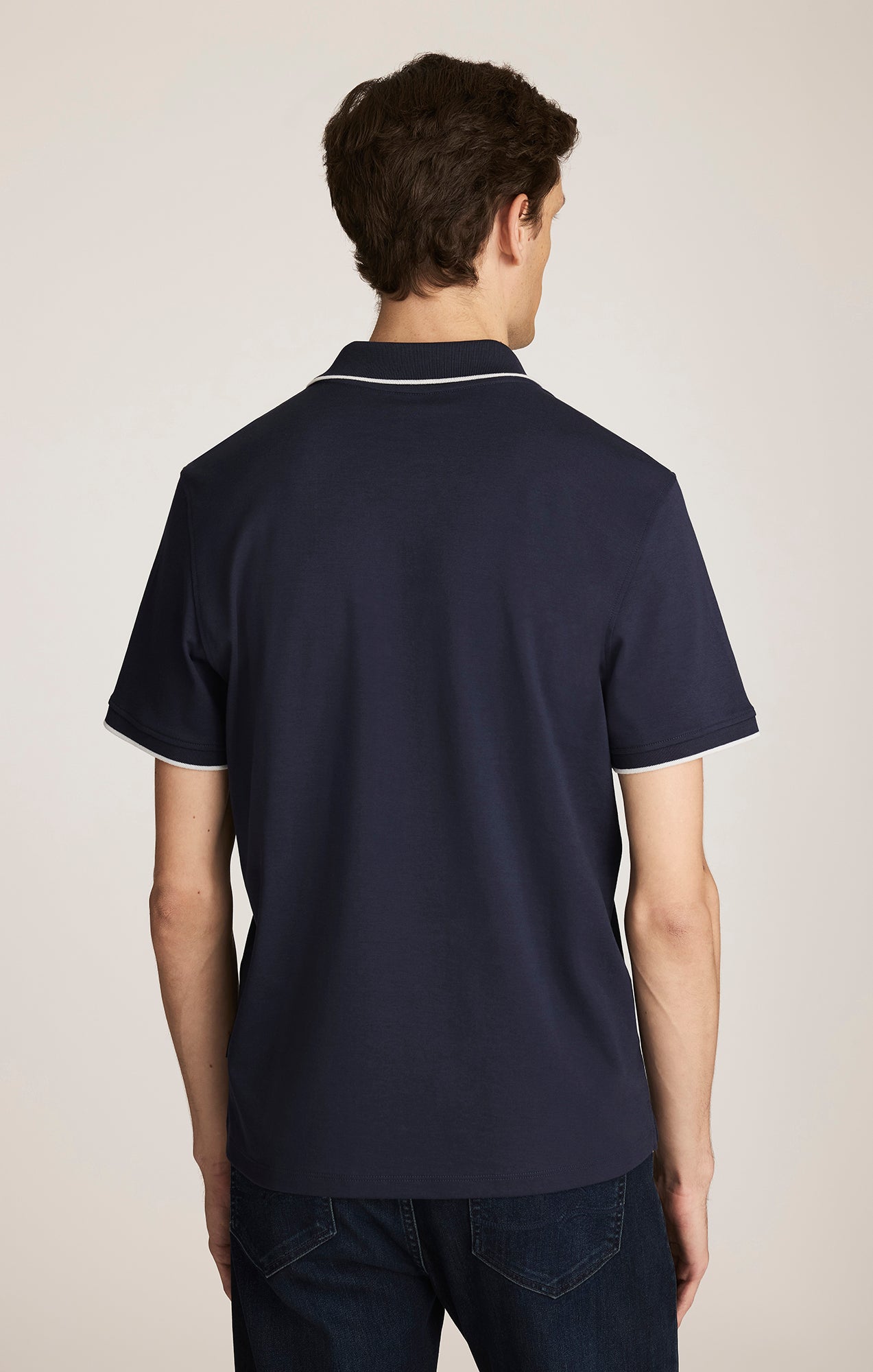 Riviera Polo Shirt in Navy