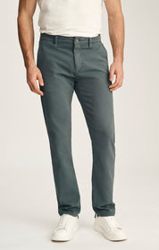 Verona Straight Leg Chino Pants In Slate High Flyer