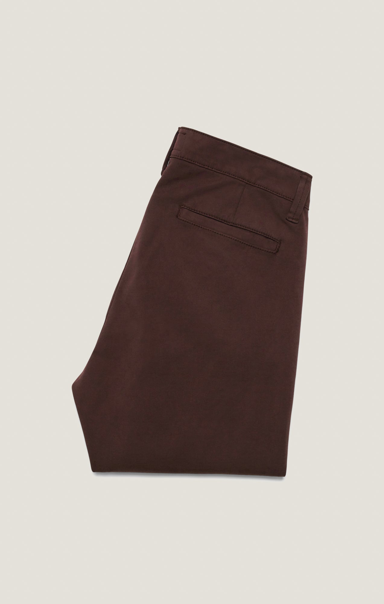 Verona Straight Leg Chino Pants In Burgundy High Flyer