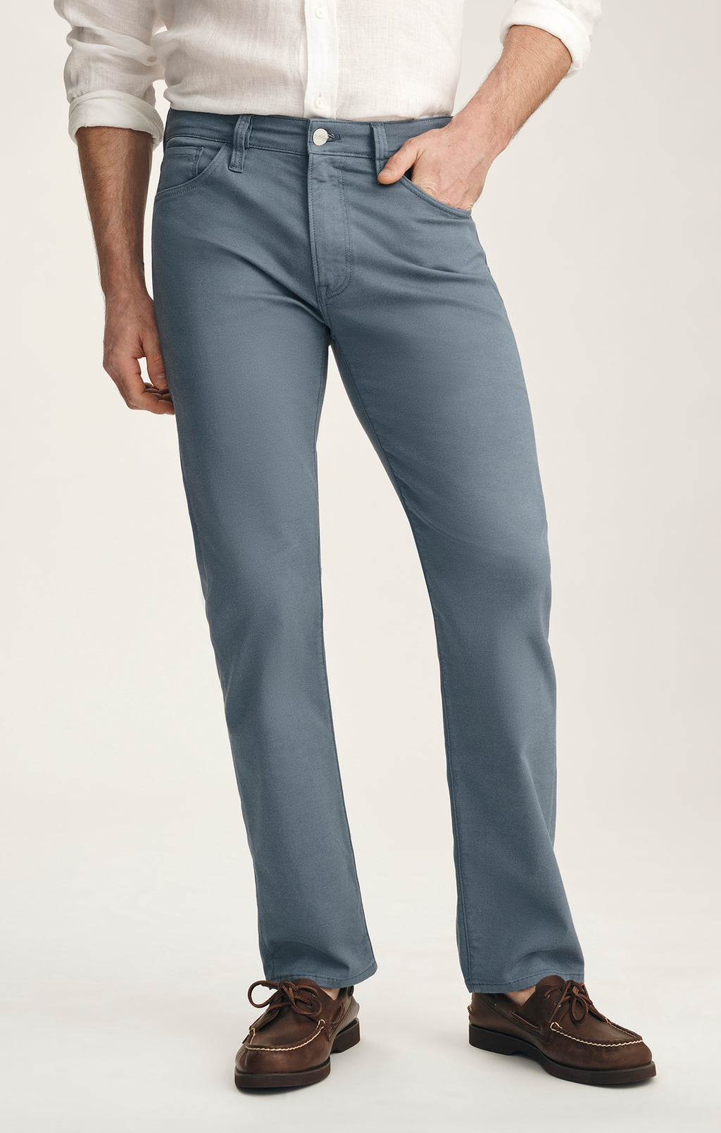 Courage Straight Leg Pants In Vintage Indigo Coolmax