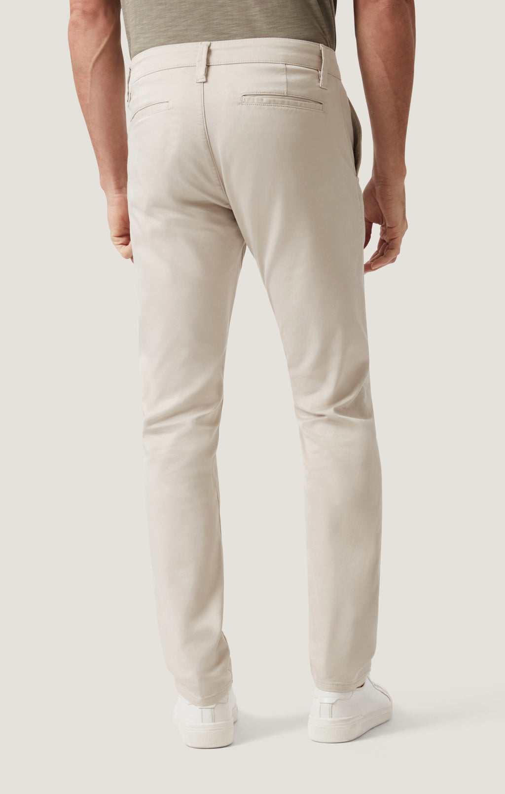 Verona Straight Leg Chino Pants In Tan Coolmax
