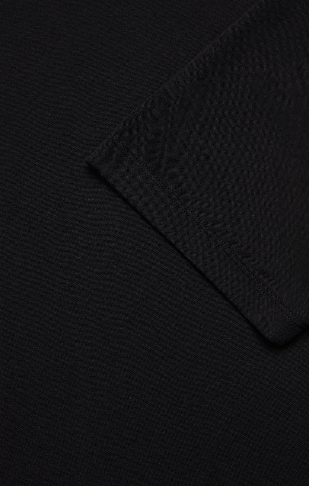 Pique T-Shirt in Black