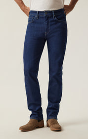 Courage Straight Leg Pants in Dark Blue Refined