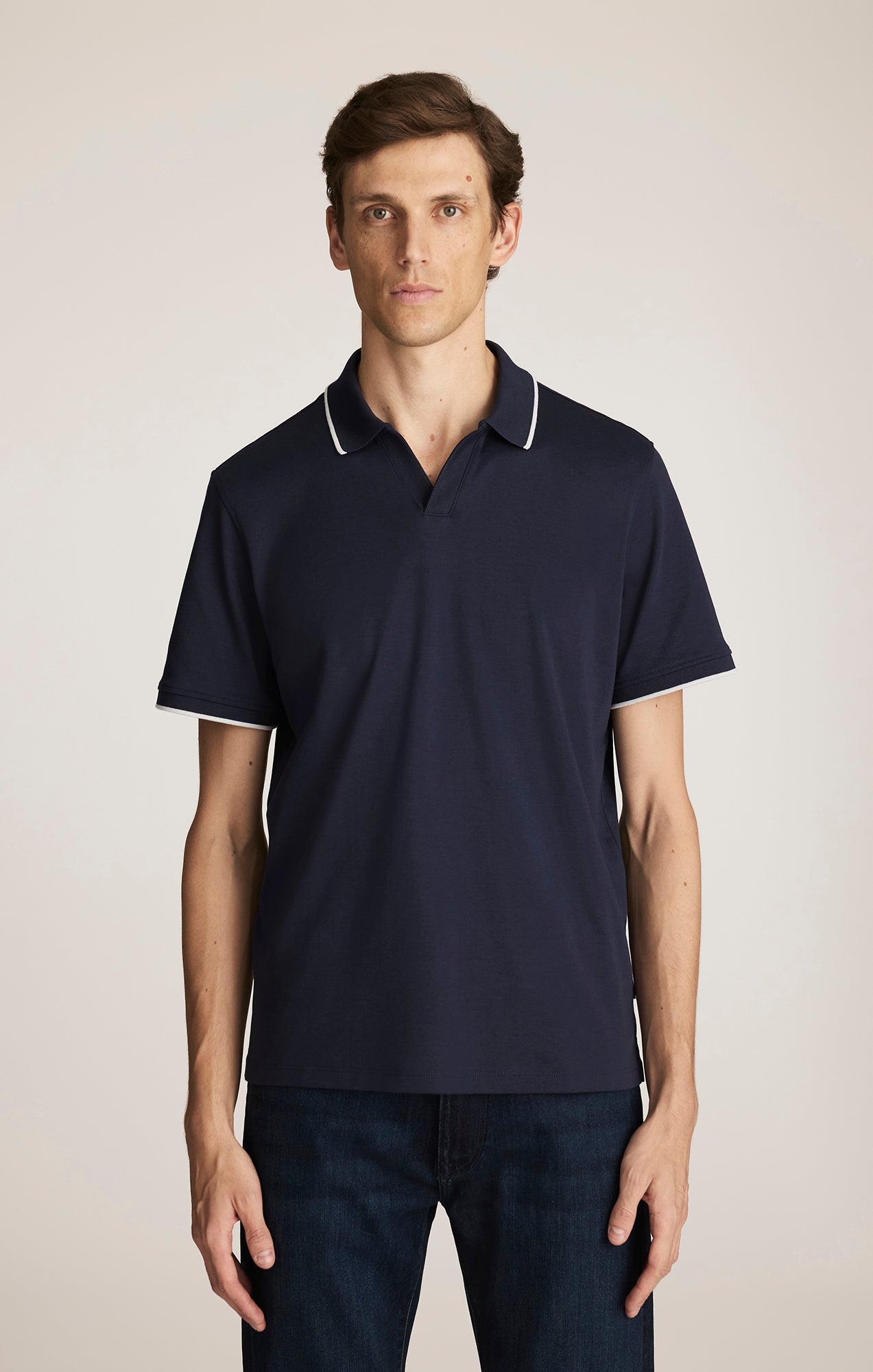 Riviera Polo Shirt in Navy