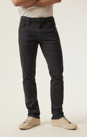 Cool Tapered Leg Pants in Slate Diagonal