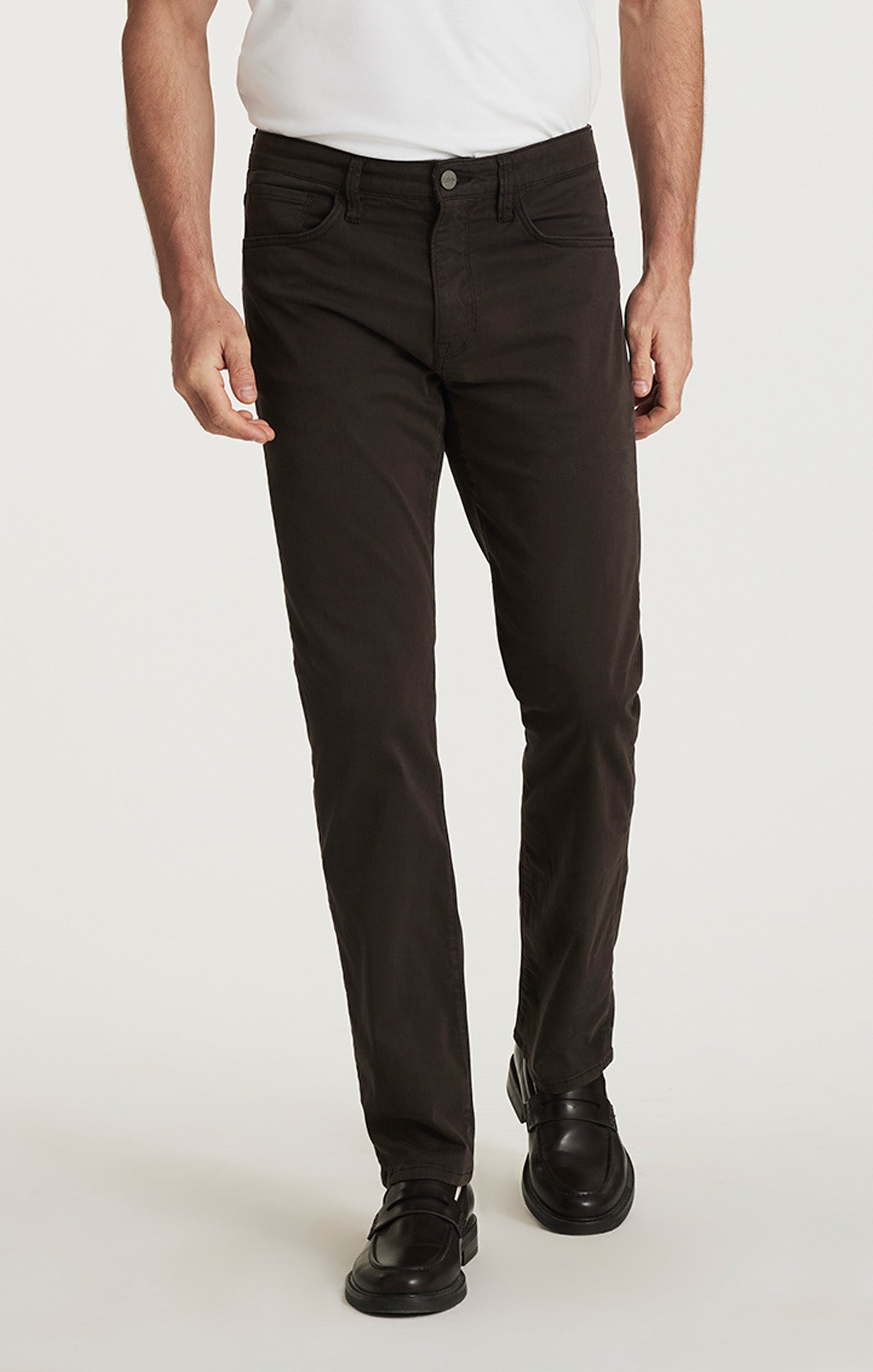 Courage Straight Leg Pants in Brunette Twill