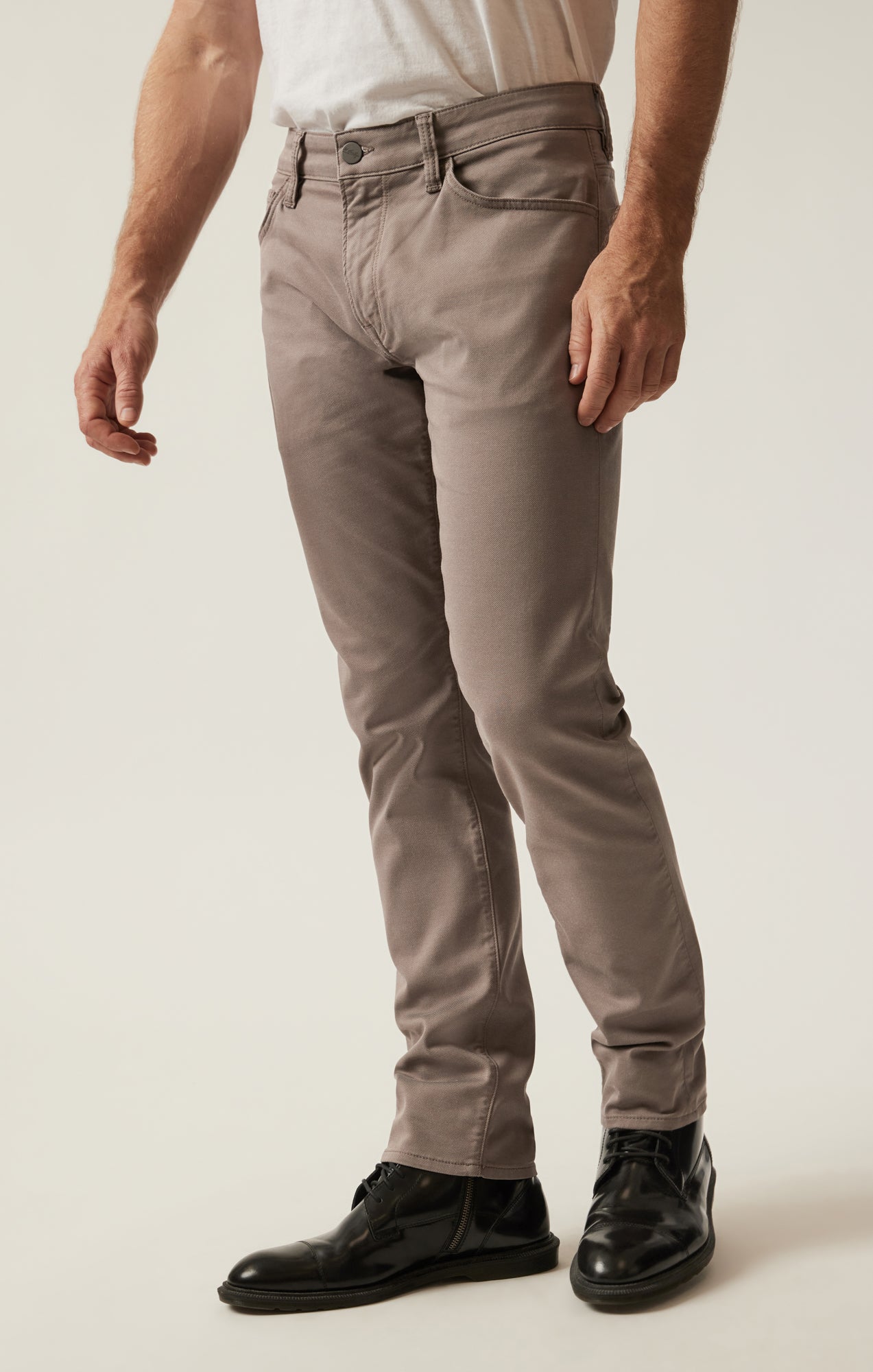 Cool Tapered Leg Pants in Taupe Coolmax