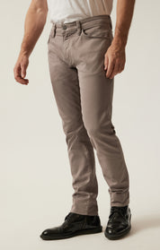 Cool Tapered Leg Pants in Taupe Coolmax