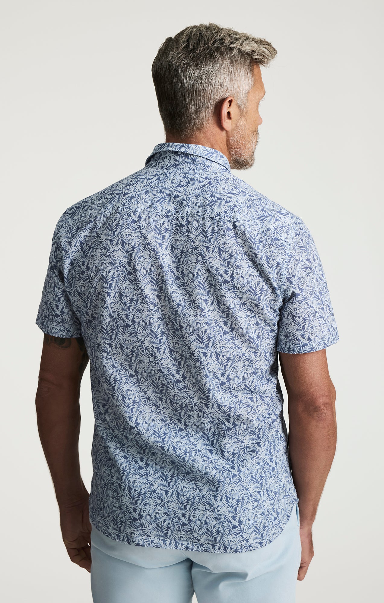 Palm Shirt In Indigo