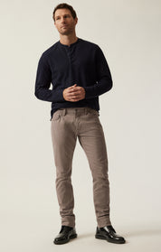 Cool Tapered Leg Pants in Taupe Coolmax