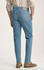 Cool Tapered Leg Jeans In Light Brushed Aerodenim