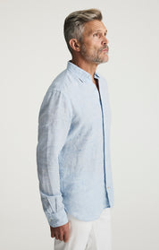 Linen Shirt In Blue
