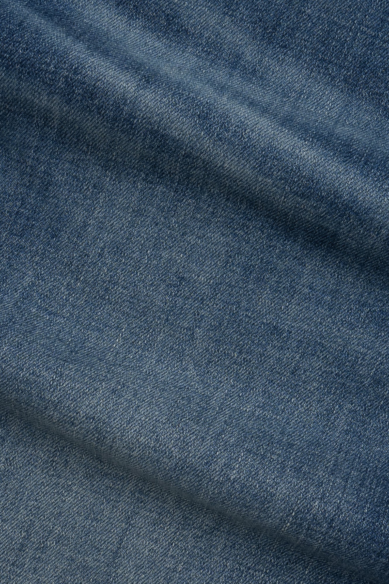 Cool Tapered Leg Jeans In Mid Brushed Vintage