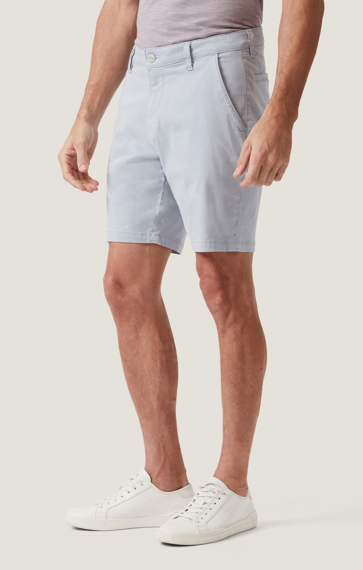 Arizona Shorts in Light Blue Twill