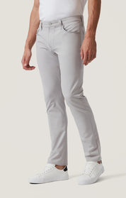 Cool Tapered Leg Pants in Grey Commuter Luxe