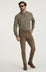 Courage Straight Leg Pants in Lizard Green Twill