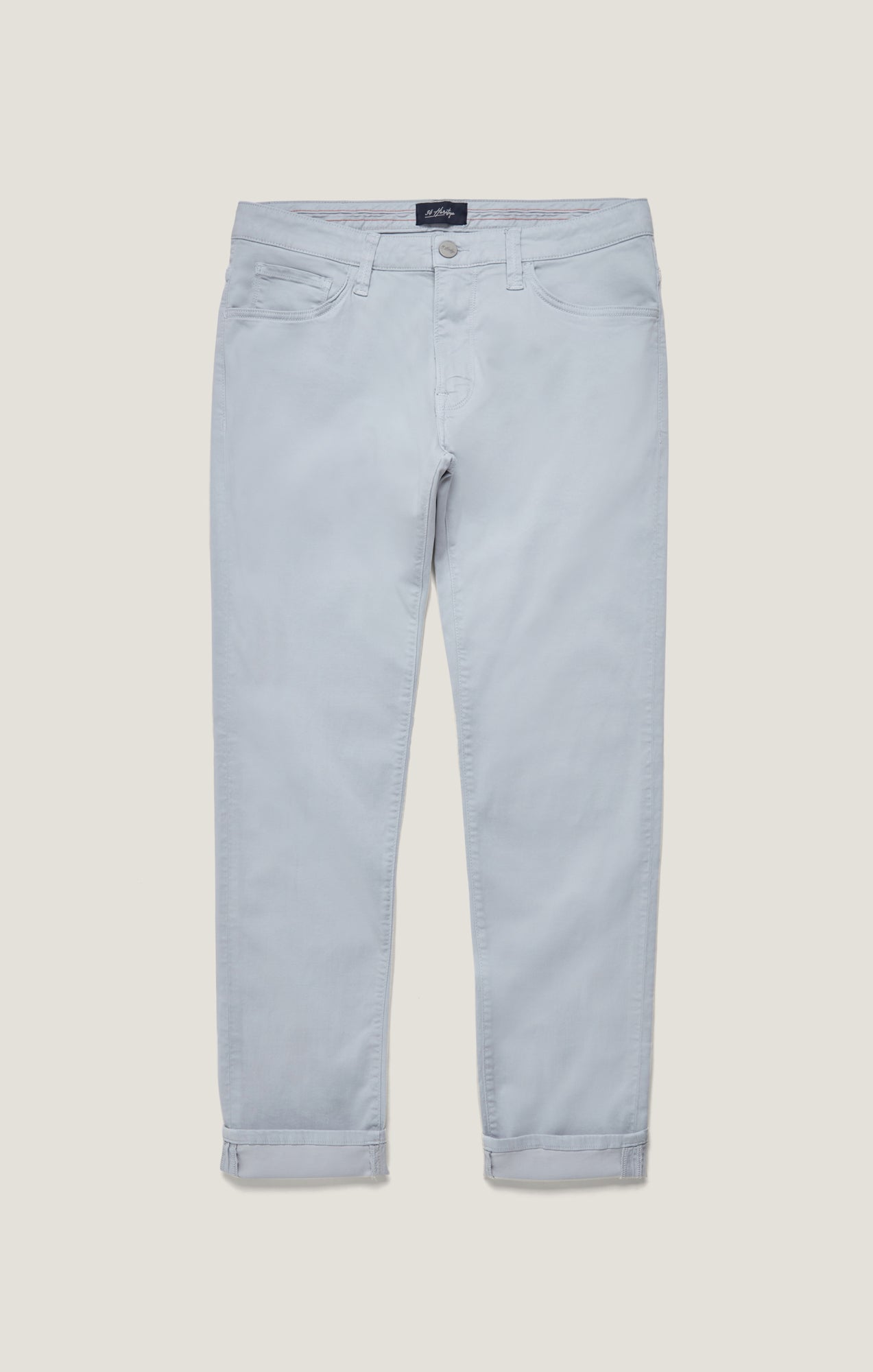 Cool Tapered Leg Pants in Stone Twill