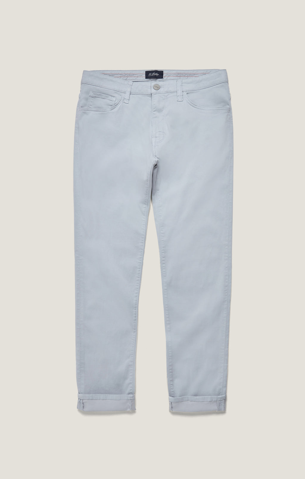 Cool Tapered Leg Pants in Stone Twill