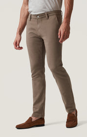 Verona Slim Leg Chinos in Toffee High Flyer