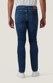 Cool Tapered Leg Jeans in Dark Brushed Organic Ultra