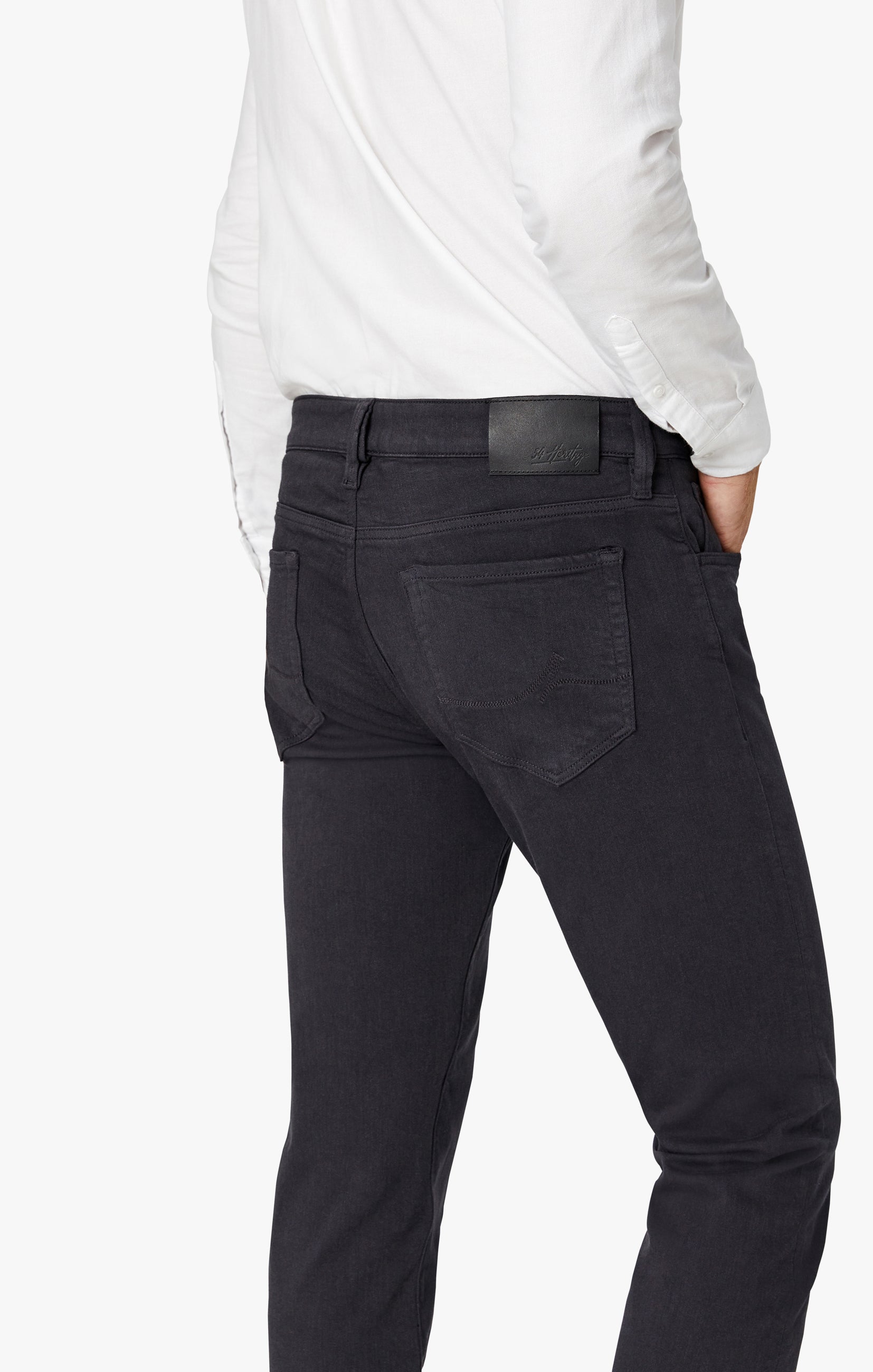 Cool Tapered Leg Pants In Iron Comfort Image 7