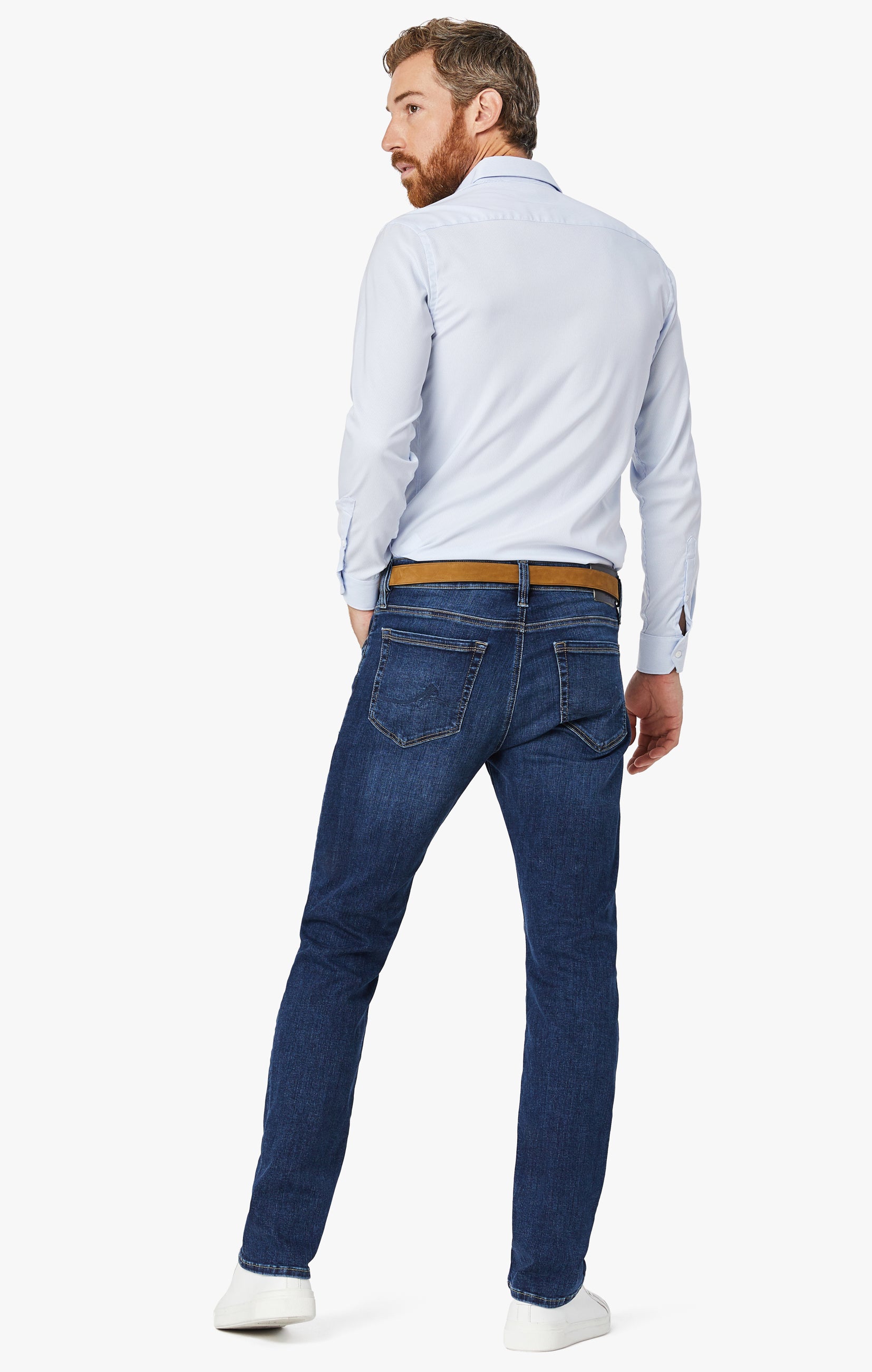 34 Heritage Men's Cool Tapered Leg Jeans In Mid Organic – 34 Heritage ...