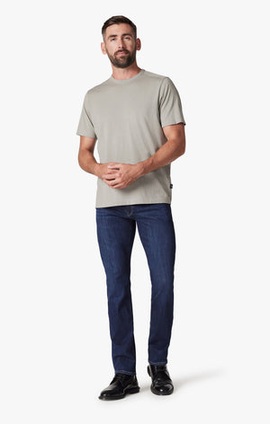 Champ Athletic Fit Jeans in Dark Brushed Refined