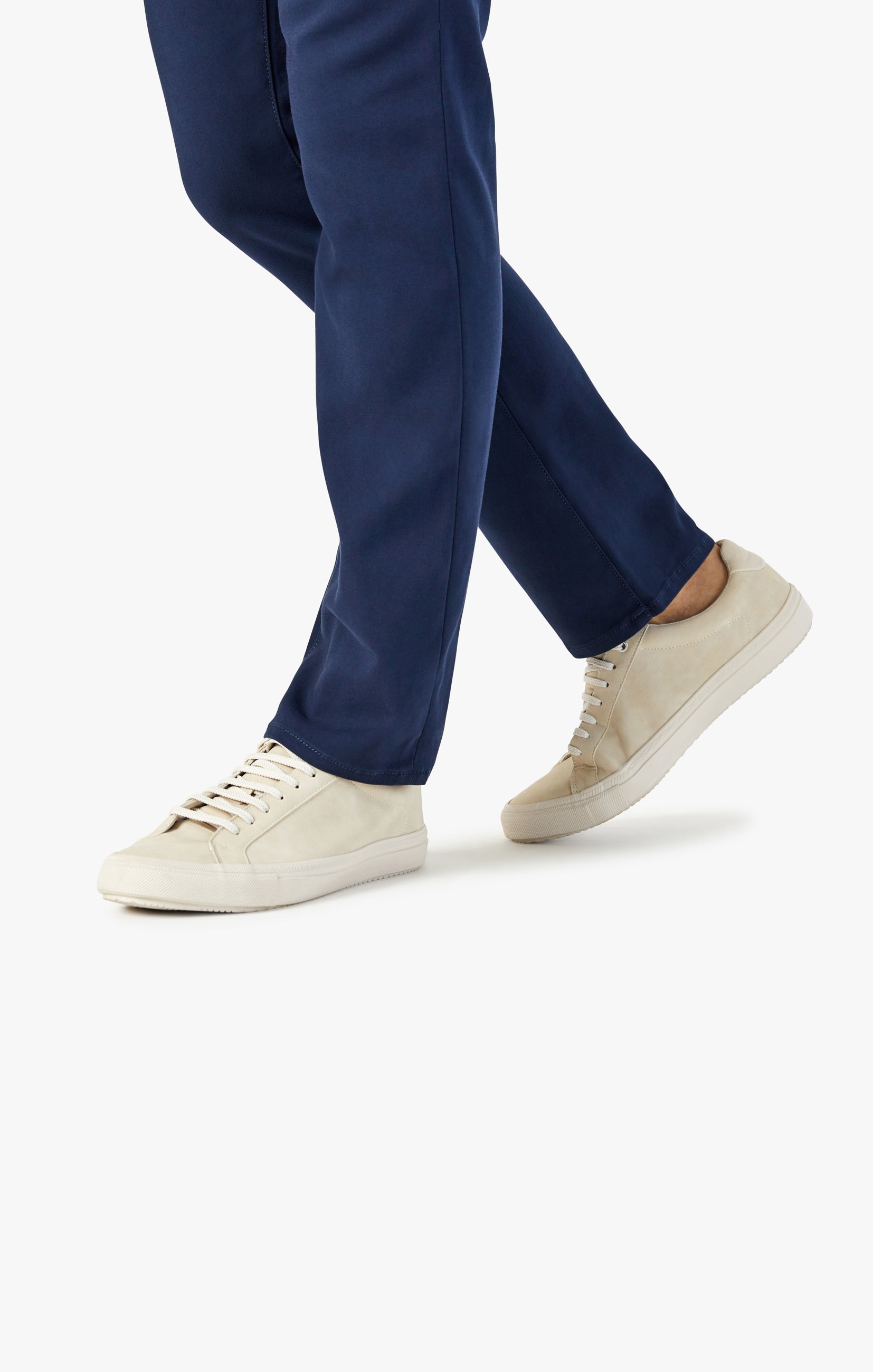 Verona Straight Leg Chino Pants In Navy High Flyer