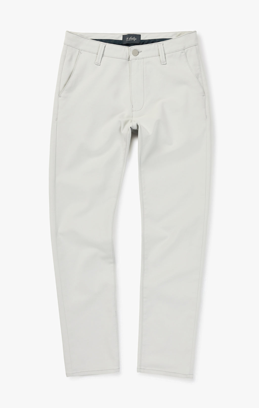 Verona Straight Leg Chino Pants In Stone High Flyer