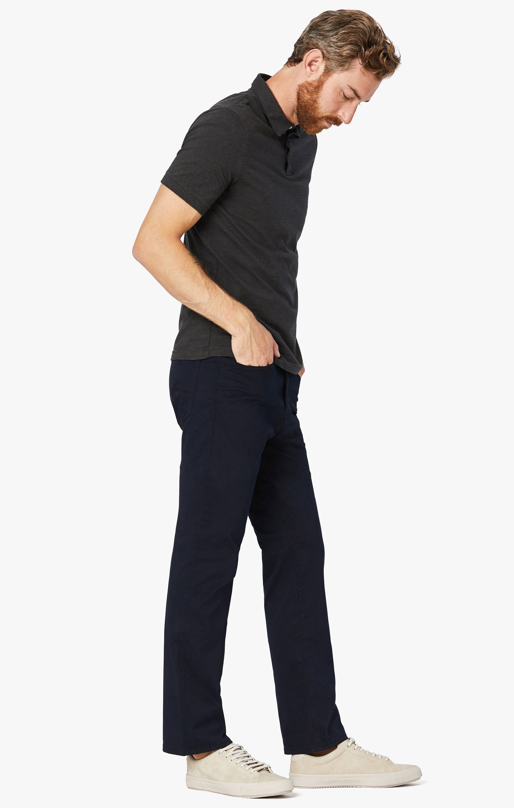 Charisma Classic Fit Pants in Navy Twill Image 5