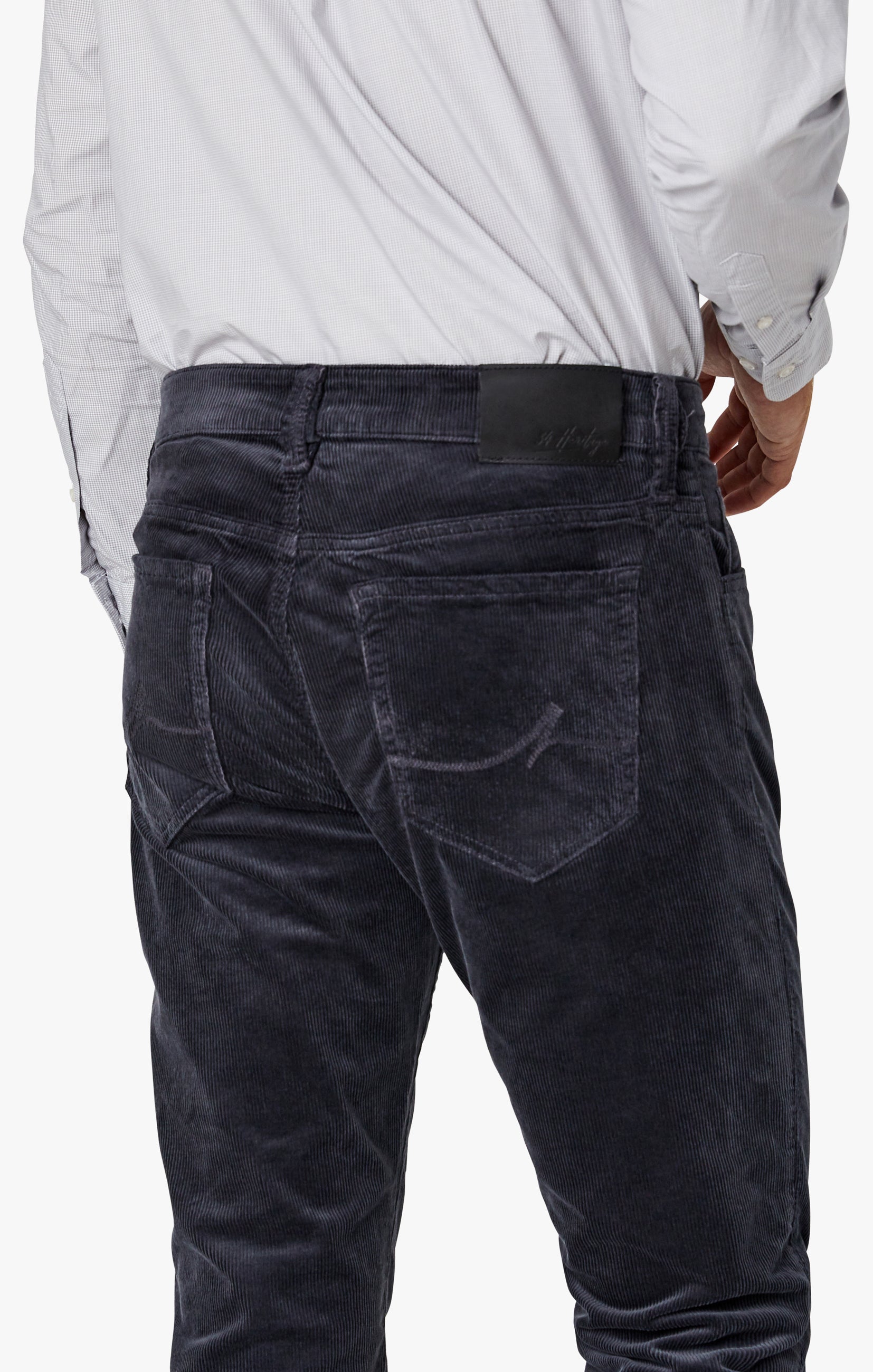 Courage Straight Leg Pants In Iron Cord Image 7