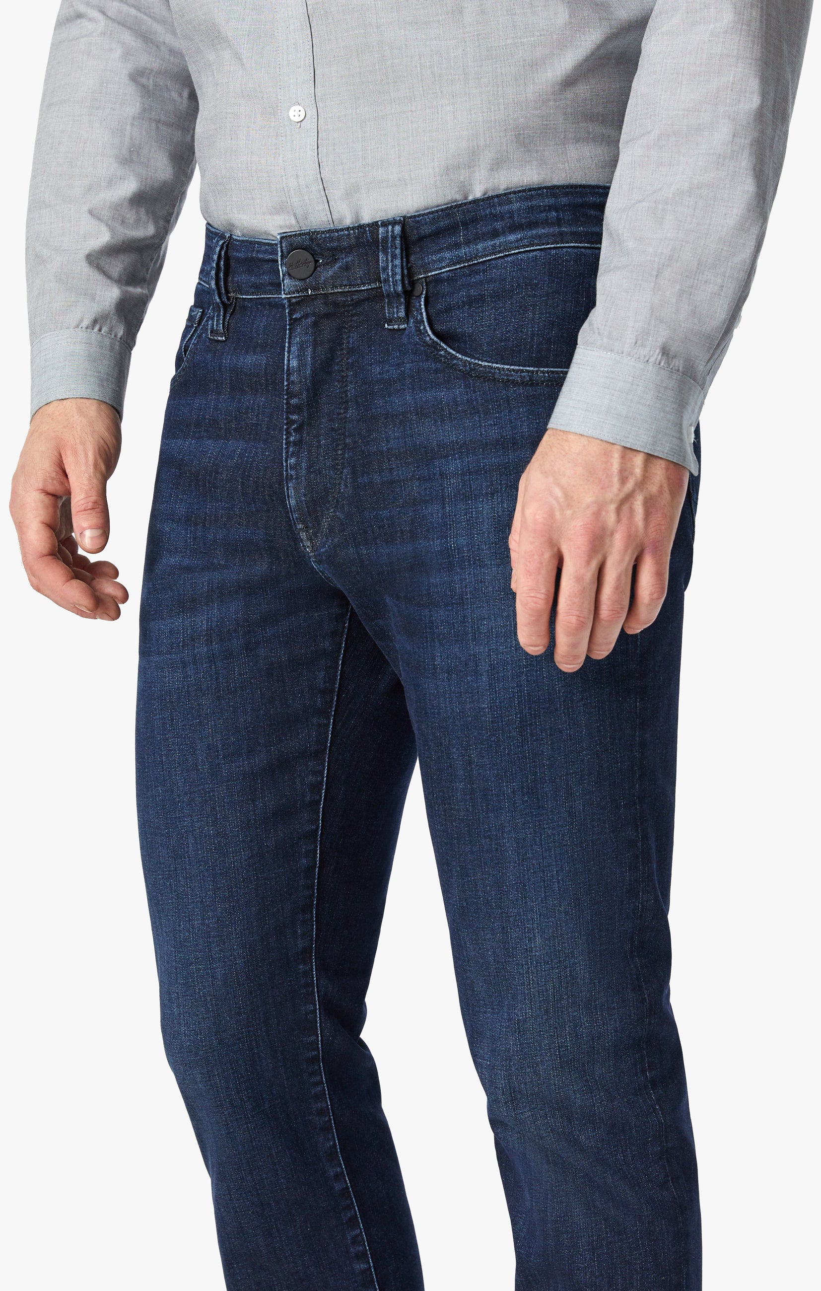Charisma Relaxed Straight Jeans in Dark Urban Image 5