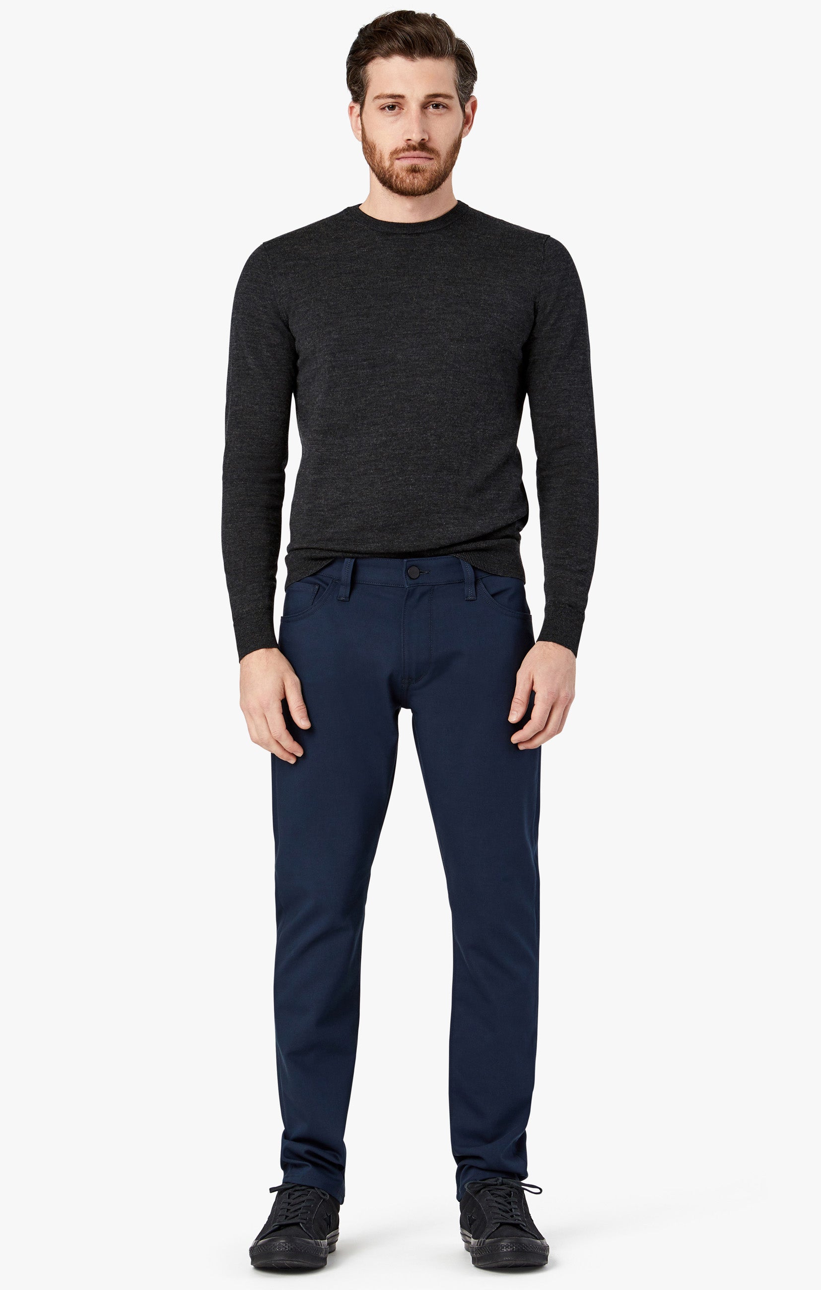 Courage Straight Leg Pants in Navy Commuter Image 1