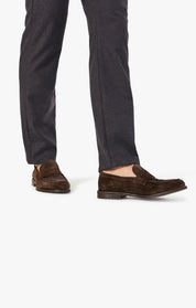 Courage Straight Leg Pants In Brown Houndstooth