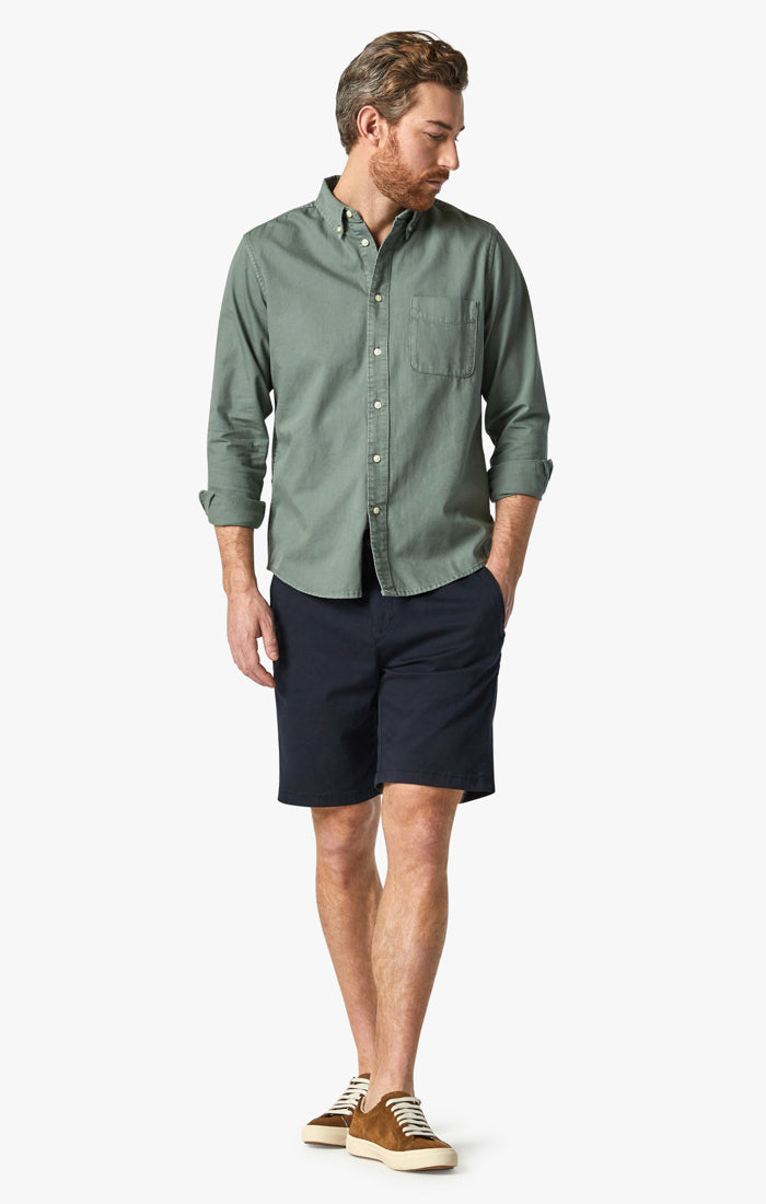 Nevada Shorts in Deep Navy Twill